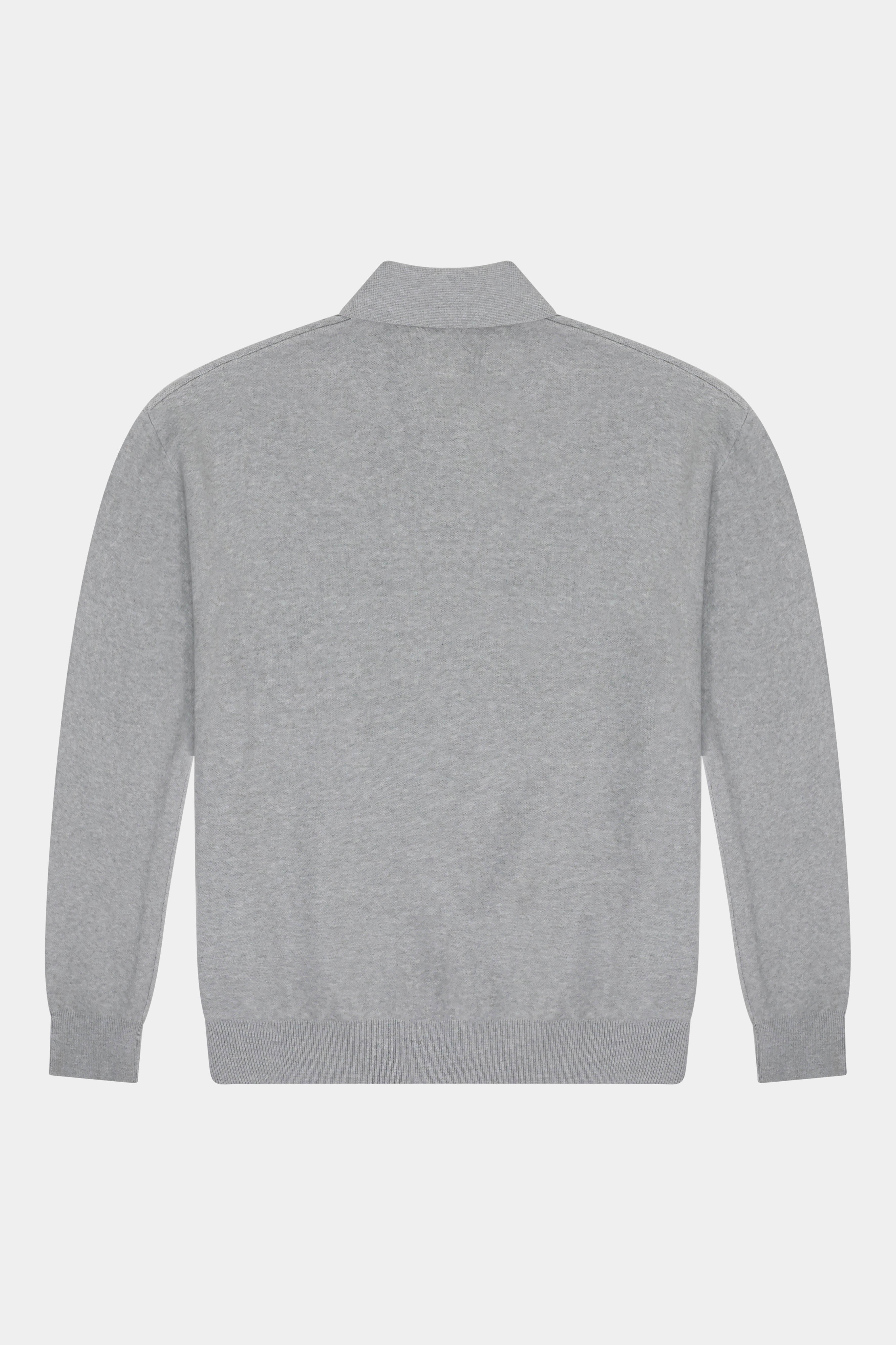 JC Knitted L/S Polo Shirt