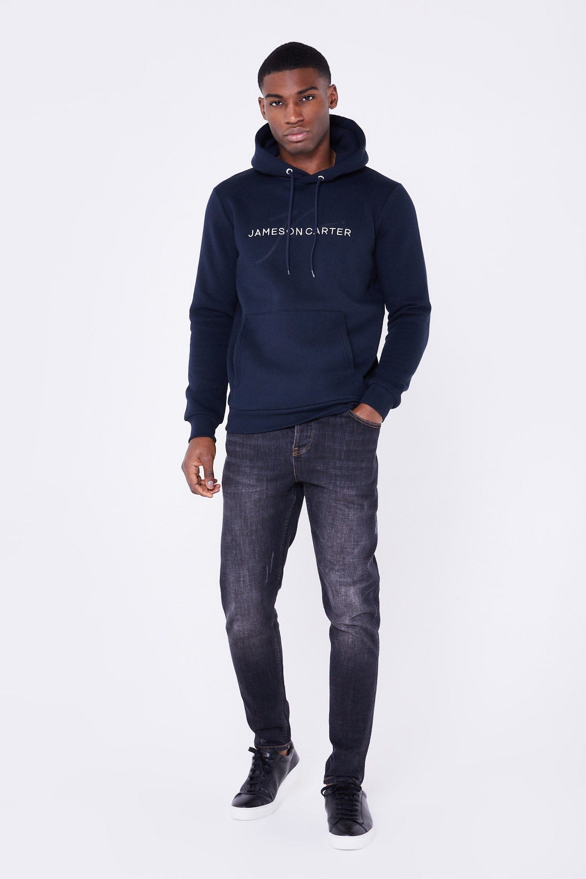 Jameson Carter Hoodies Echo Hoodie - Navy
