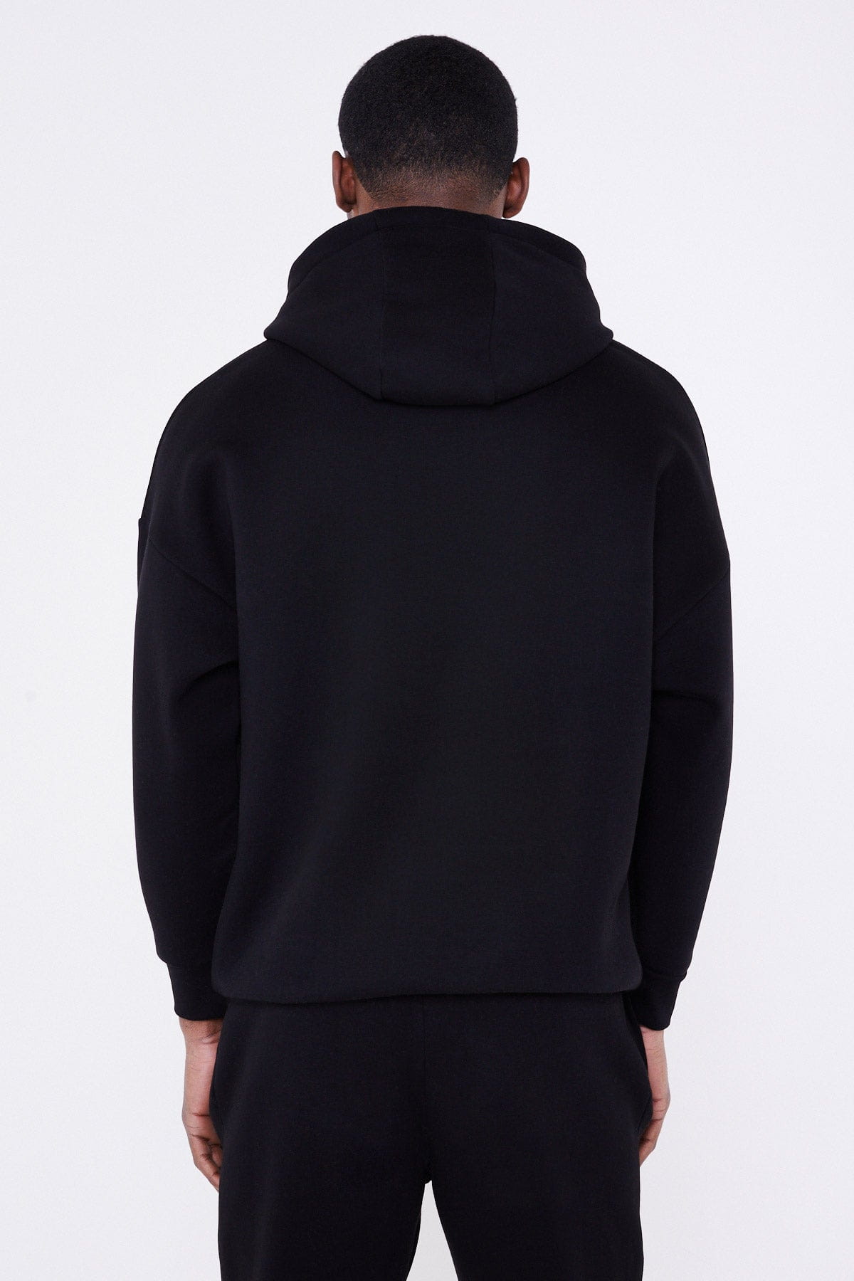 Jameson Carter Hoodies Heritage Oversized Hoodie - Black