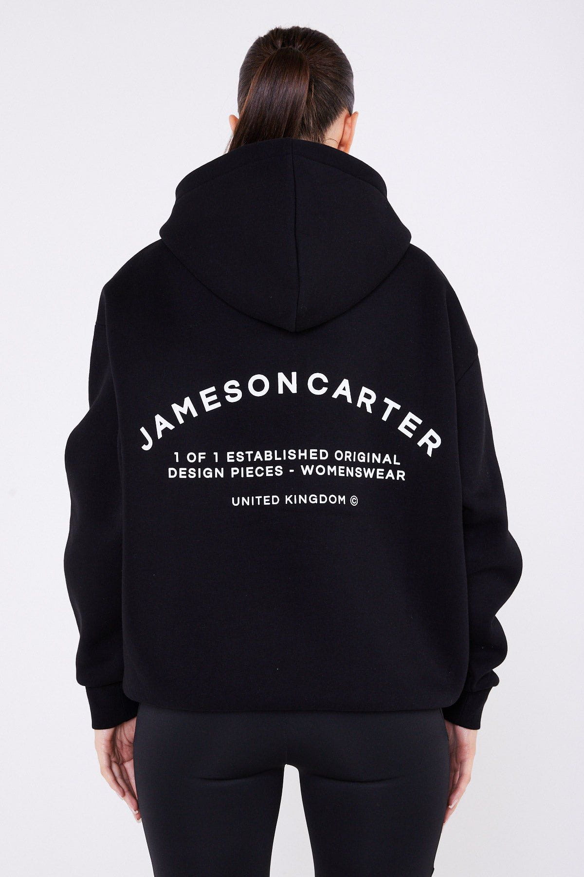 Jameson Carter Womens Hoodies Louie Hoodie - Black