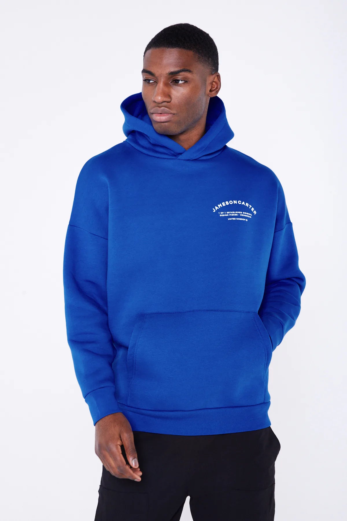 Jameson Carter Hoodies Louie Oversized Hoodie - Blue