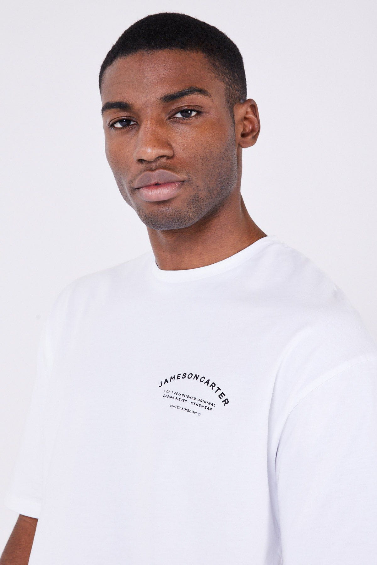 Jameson Carter T-Shirts Louie Oversized T-Shirt - White