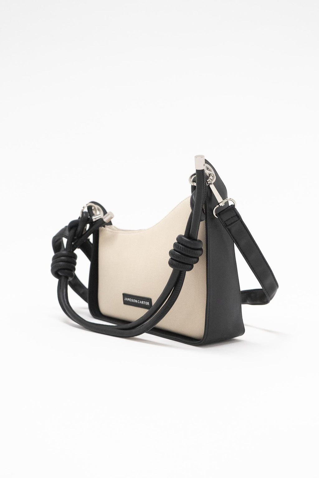 Asymmetrical Shoulder bag - Black