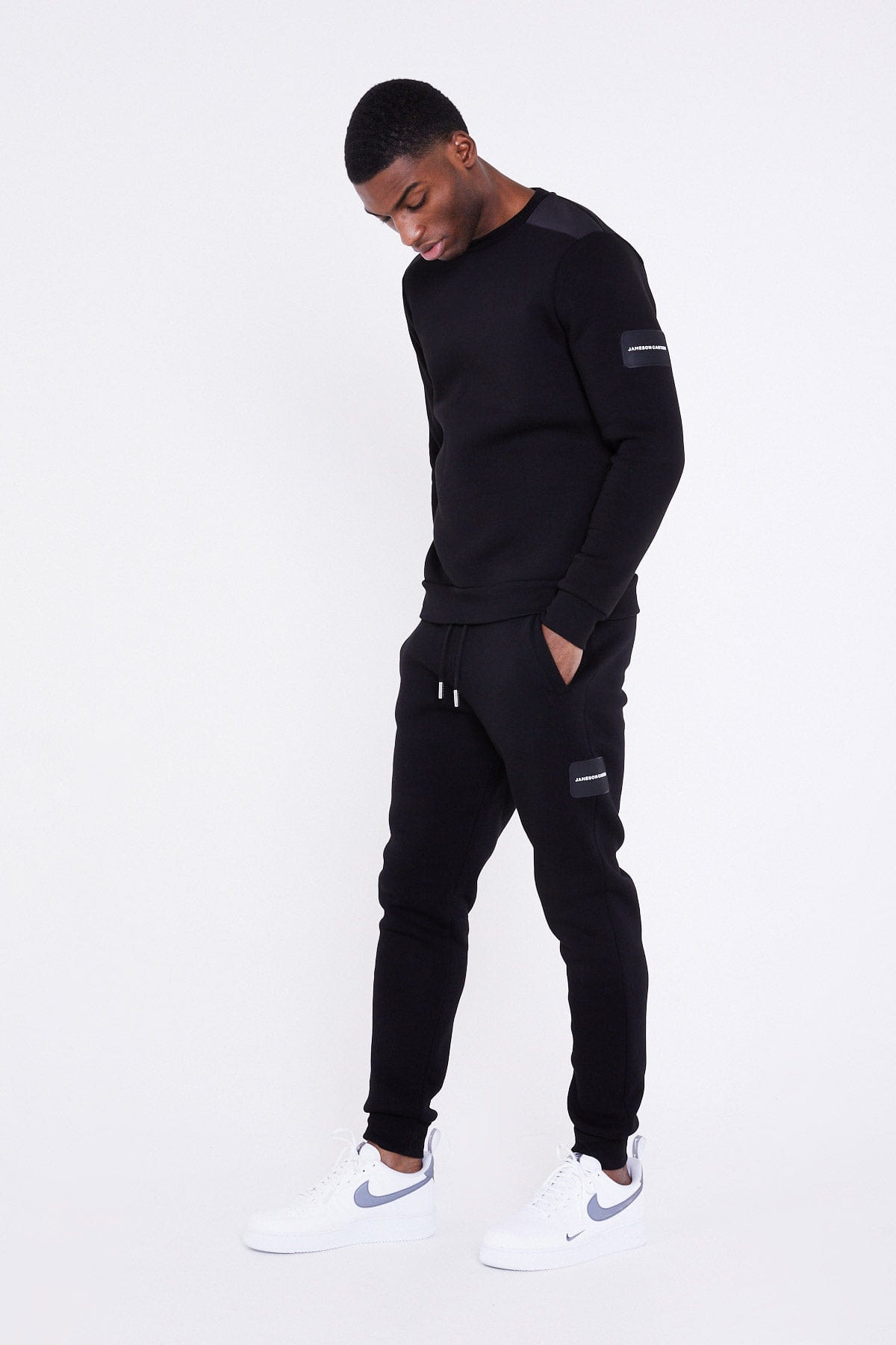 Jameson Carter Jogger Matt Jogger - Black
