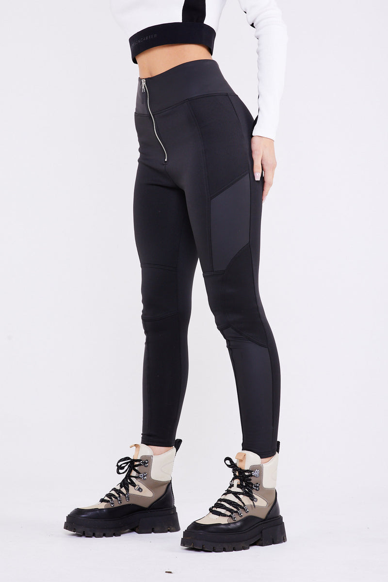 Jameson Carter Black Skye Neoprene Leggings - Black Image 1