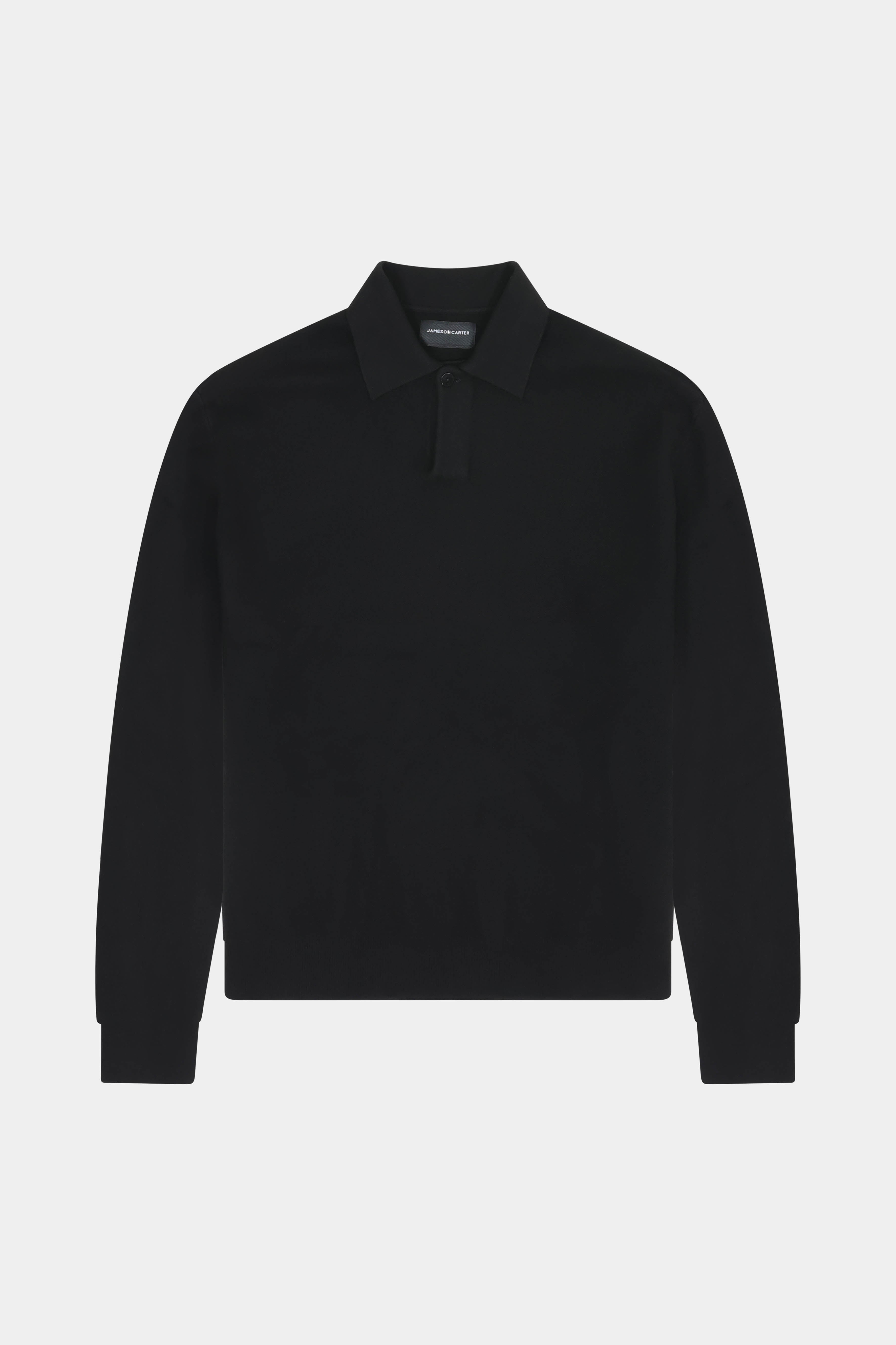 JC Knitted L/S Polo Shirt