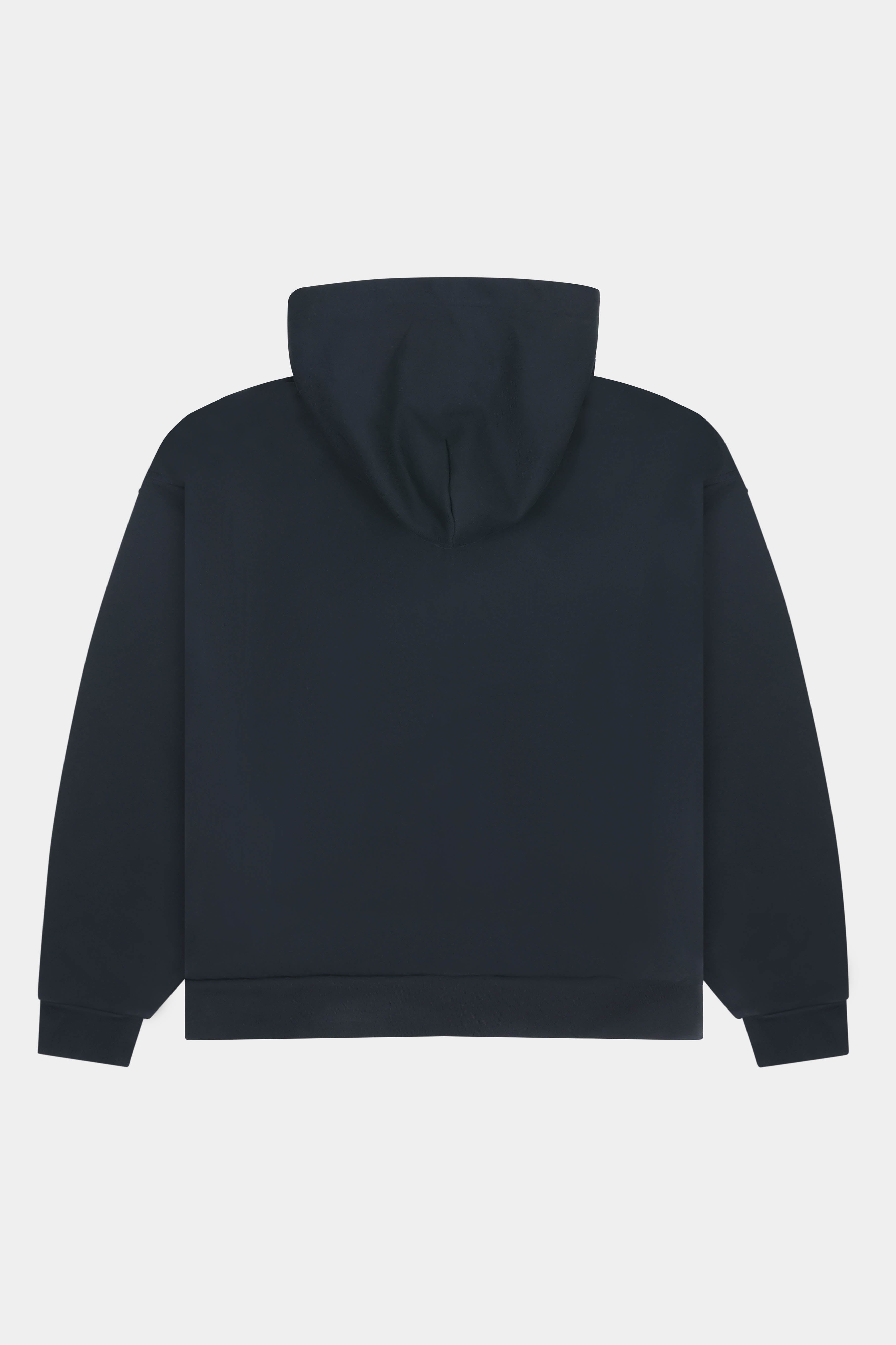 JC Oversized Boxy Zip Hoodie