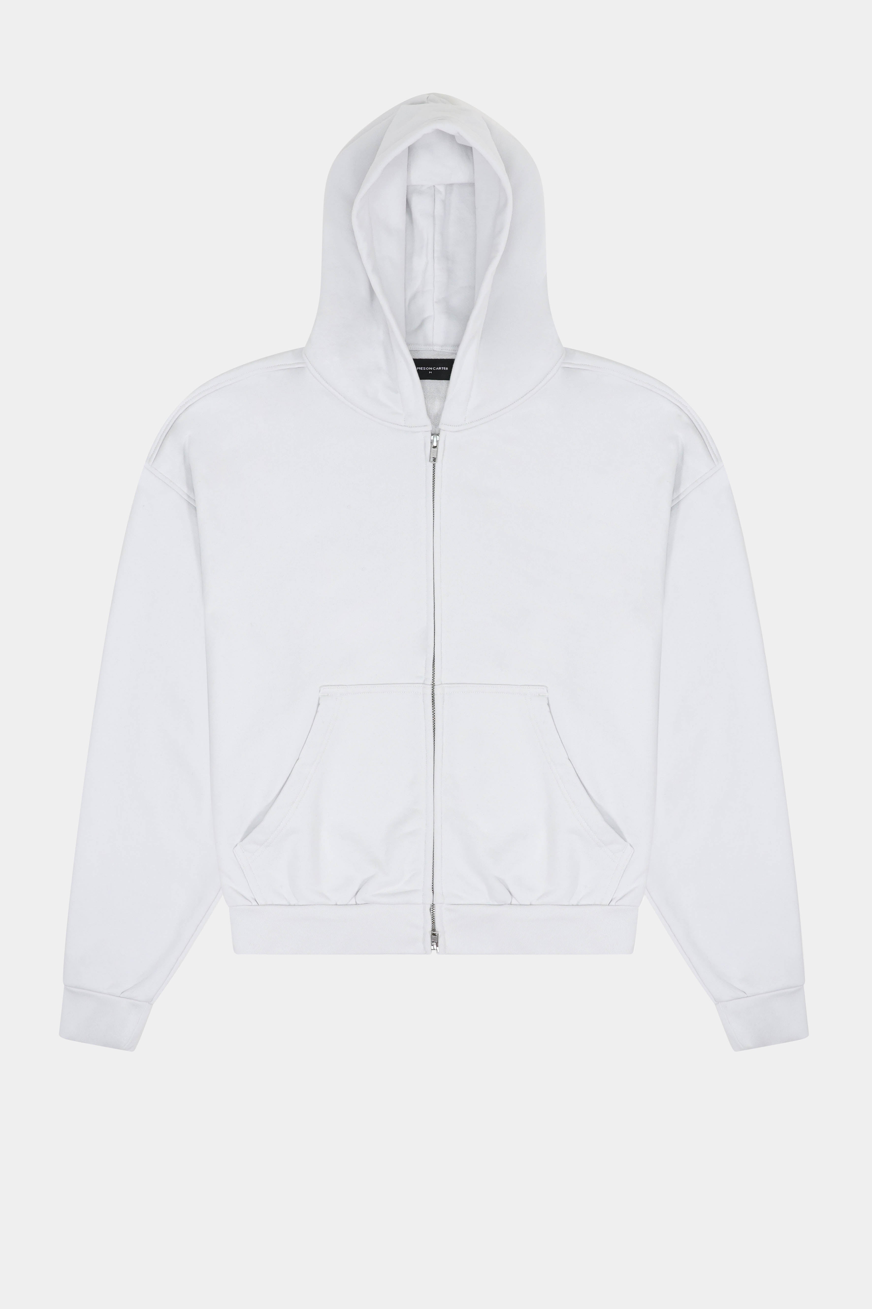 JC Oversized Boxy Zip Hoodie