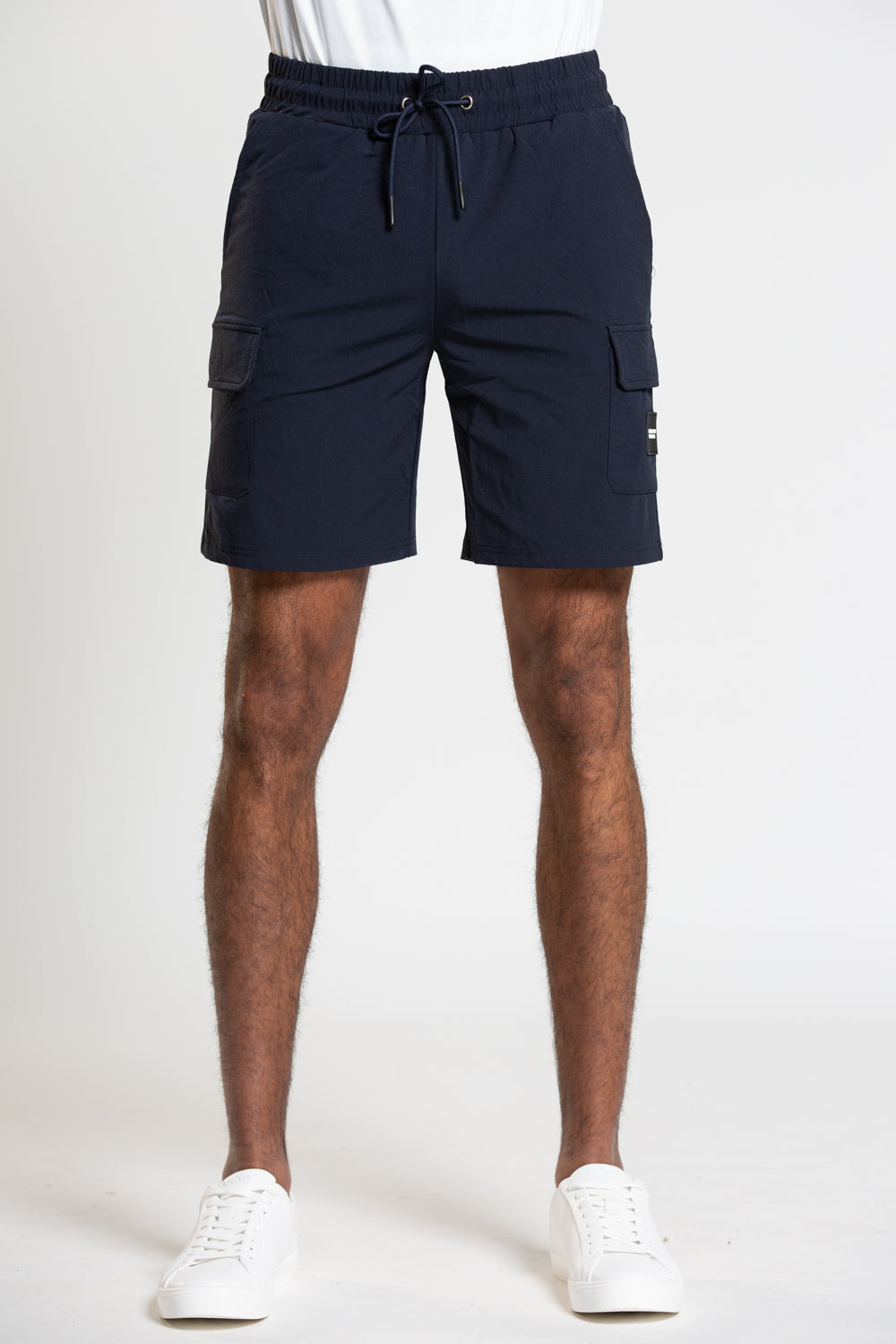 Jameson Carter Navy Cargo Shorts - Navy Image 2