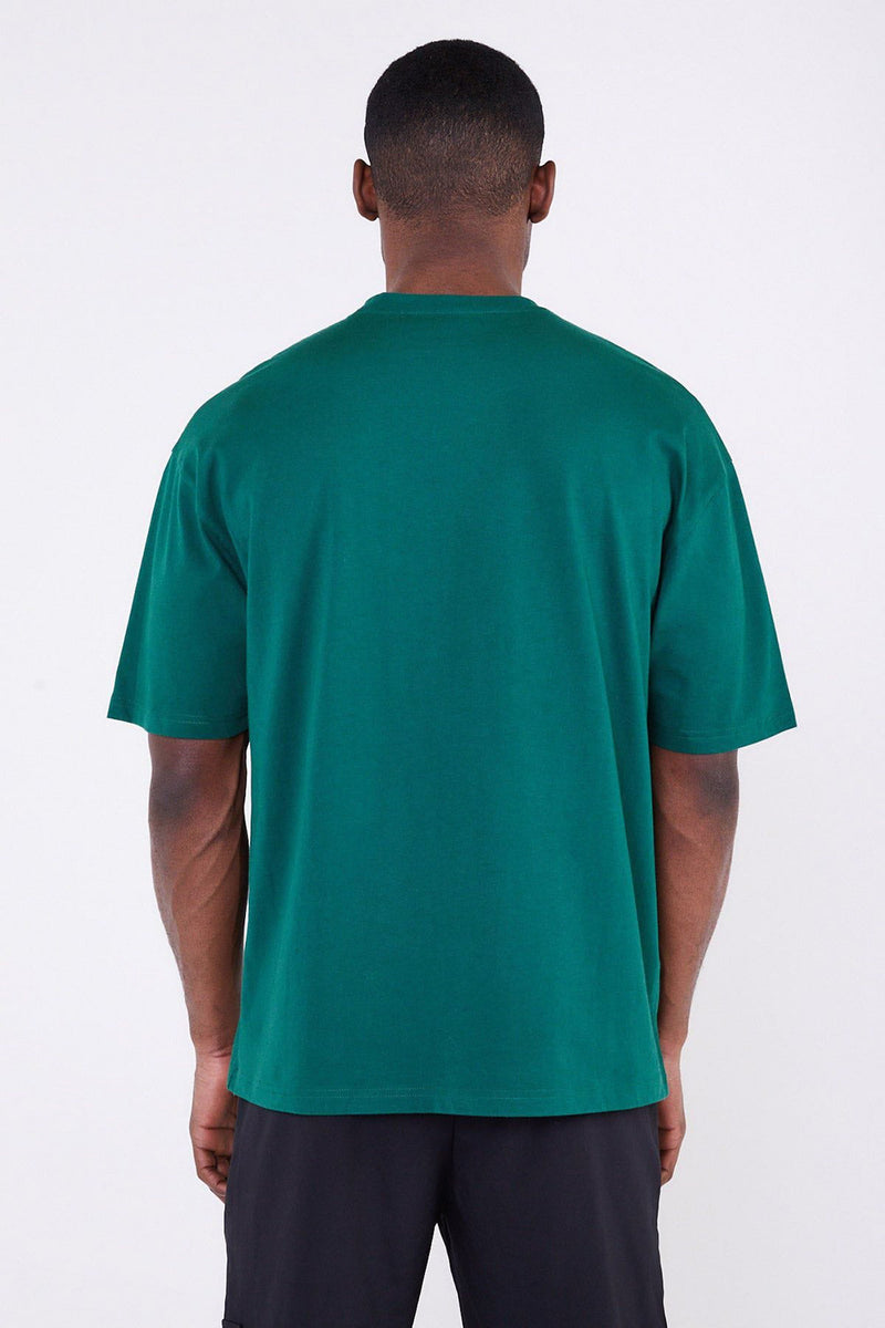 Jameson Carter Green Identity Oversided T- Shirt - Green Image 2