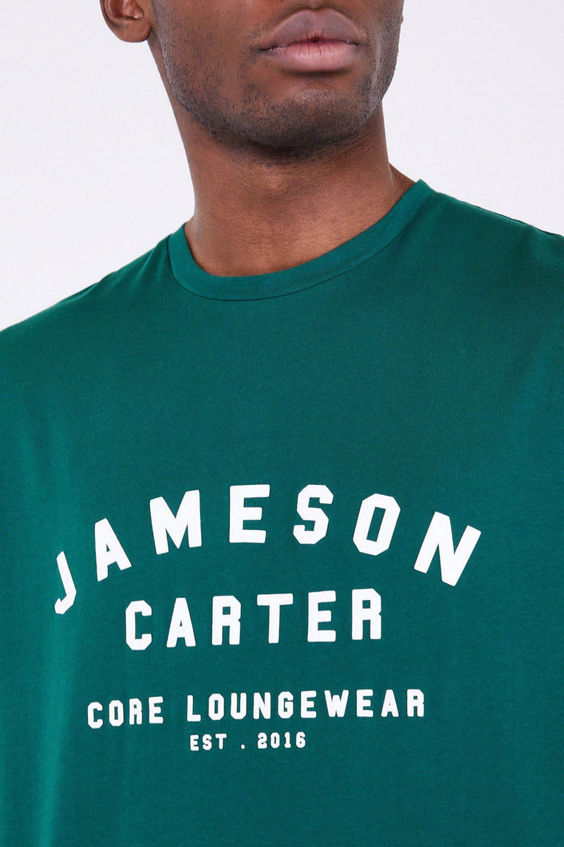 Jameson Carter Green Identity Oversided T- Shirt - Green Image 3