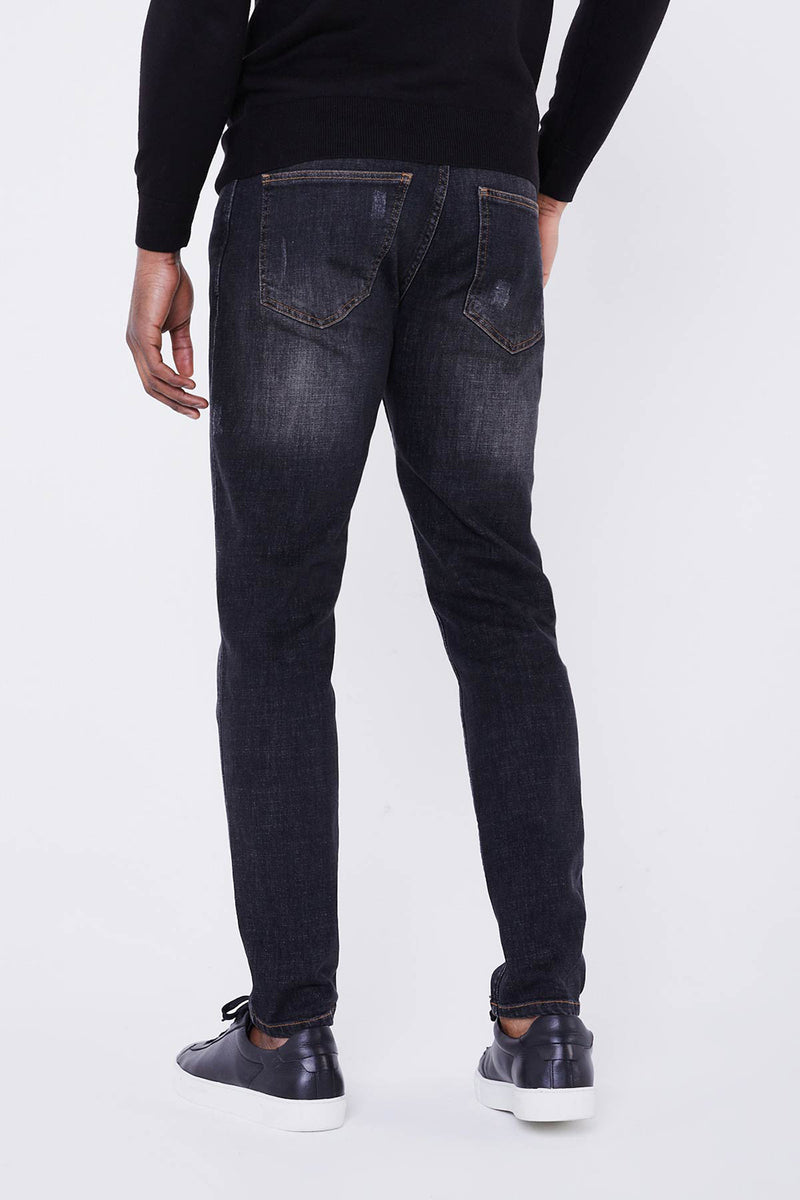 Jameson Carter Black Monford Jeans - Black Image 2