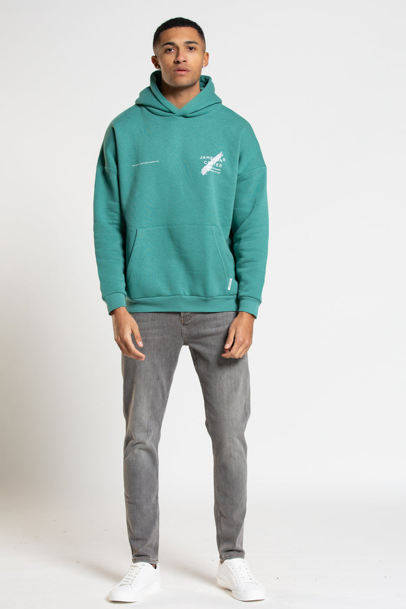 Jameson Carter Teal Est. Oversized Hoodie - Teal Image 3
