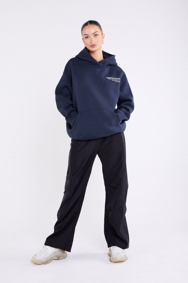 Jameson Carter Womens Hoodies Atelier Hoodie - Navy