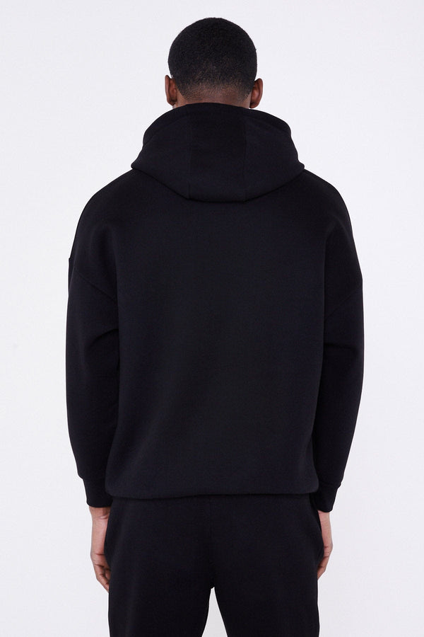 Jameson Carter  Hoodies Heritage Oversized Hoodie - Black
