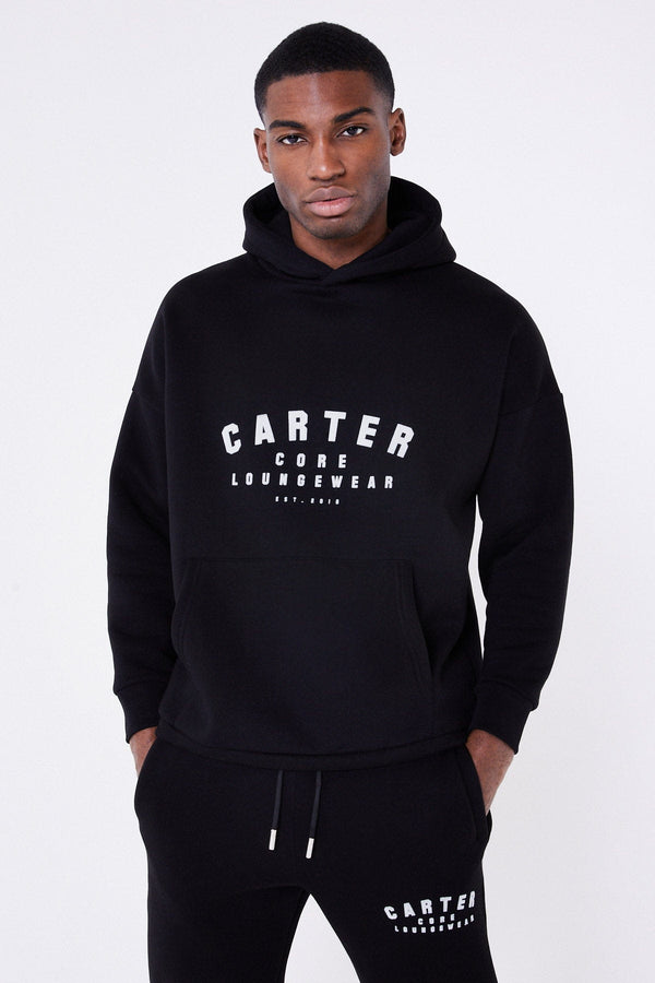 Jameson Carter  Hoodies Heritage Oversized Hoodie - Black