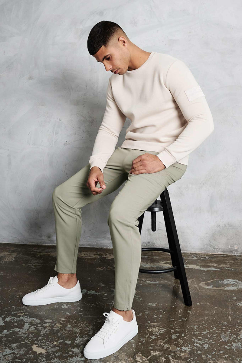 Jameson Carter Trousers Jukes Chino Pants - Sage