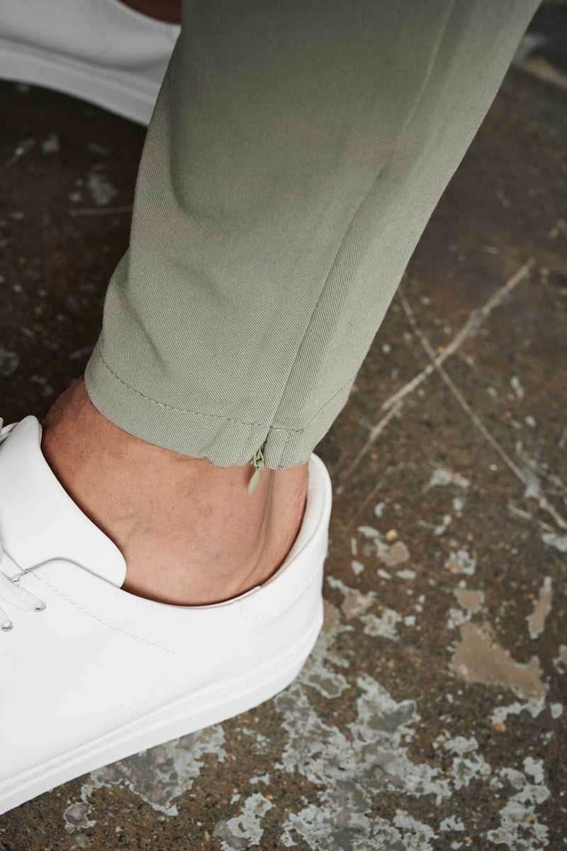 Jameson Carter Trousers Jukes Chino Pants - Sage