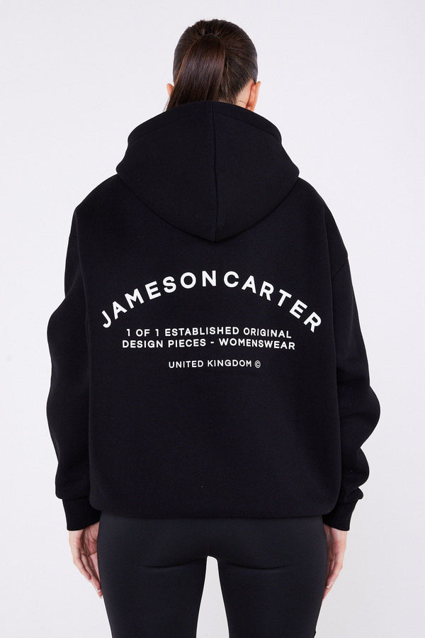 Jameson Carter Womens Hoodies Louie Hoodie - Black