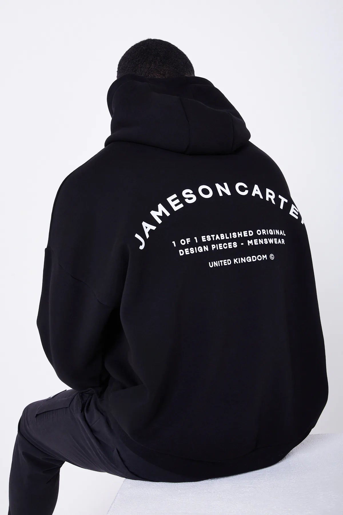 Jameson Carter Hoodies Louie Oversized Hoodie - Black
