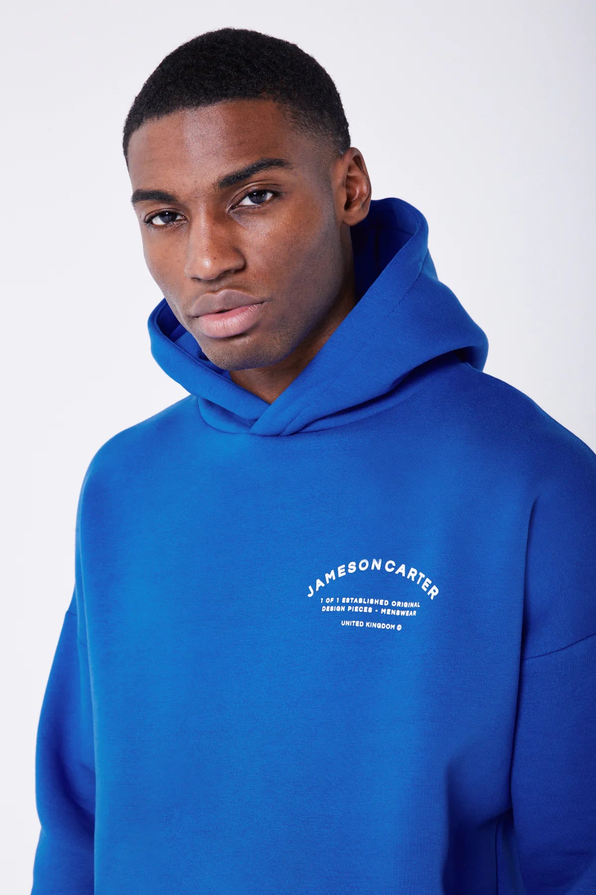 Jameson Carter  Hoodies Louie Oversized Hoodie - Blue