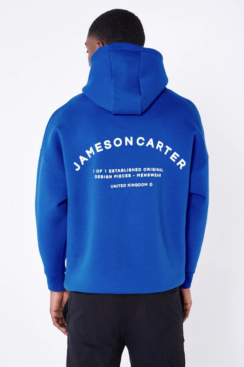 Jameson Carter  Hoodies Louie Oversized Hoodie - Blue
