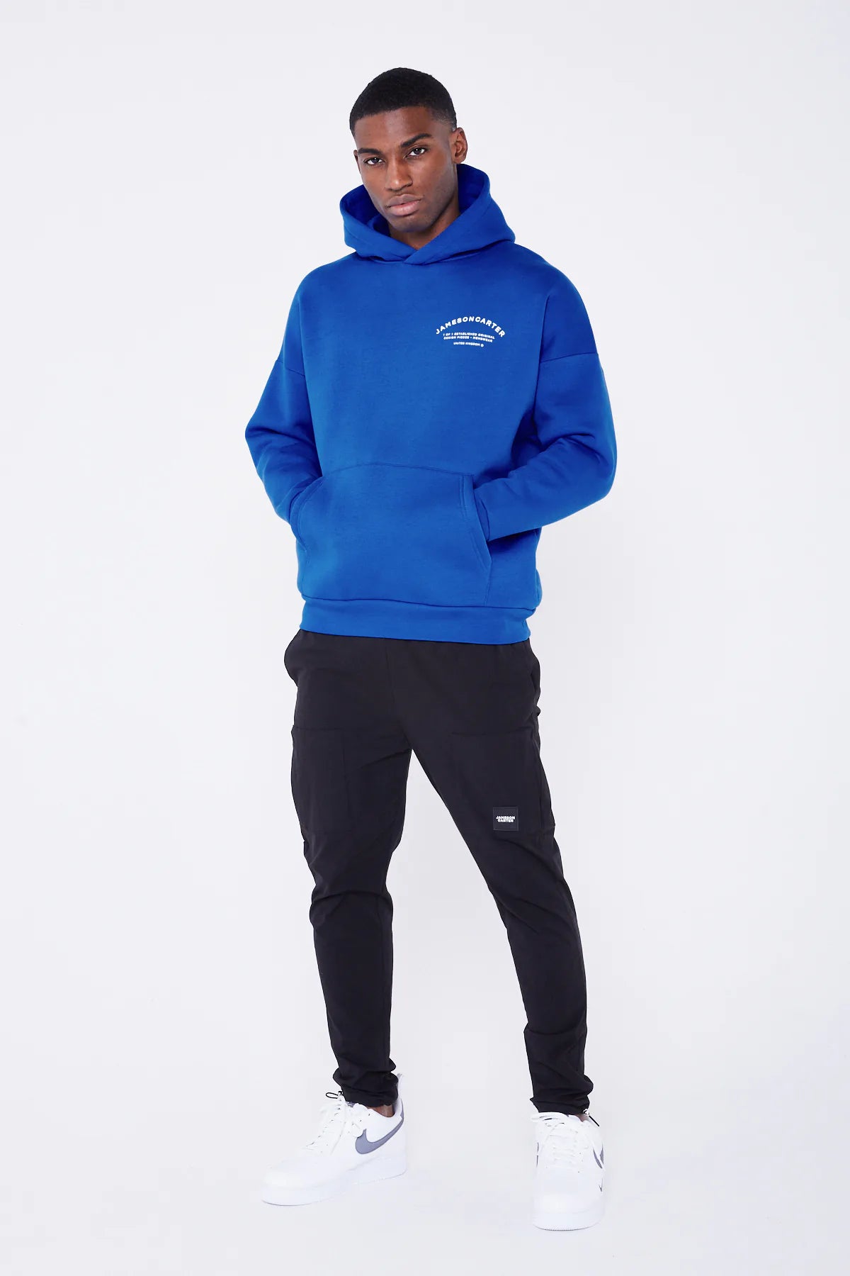 Jameson Carter  Hoodies Louie Oversized Hoodie - Blue