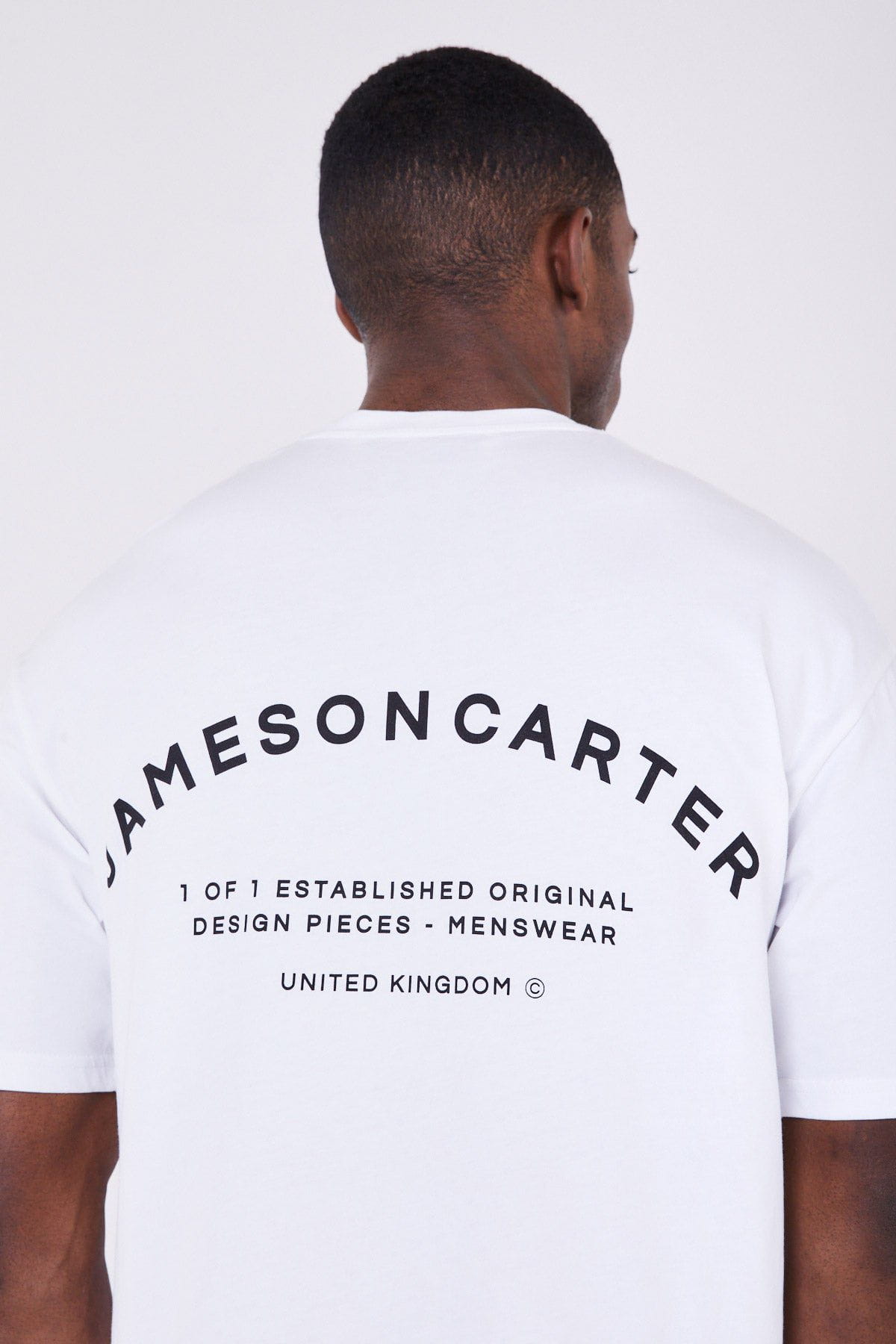 Jameson Carter T-Shirts Louie Oversized T-Shirt - White
