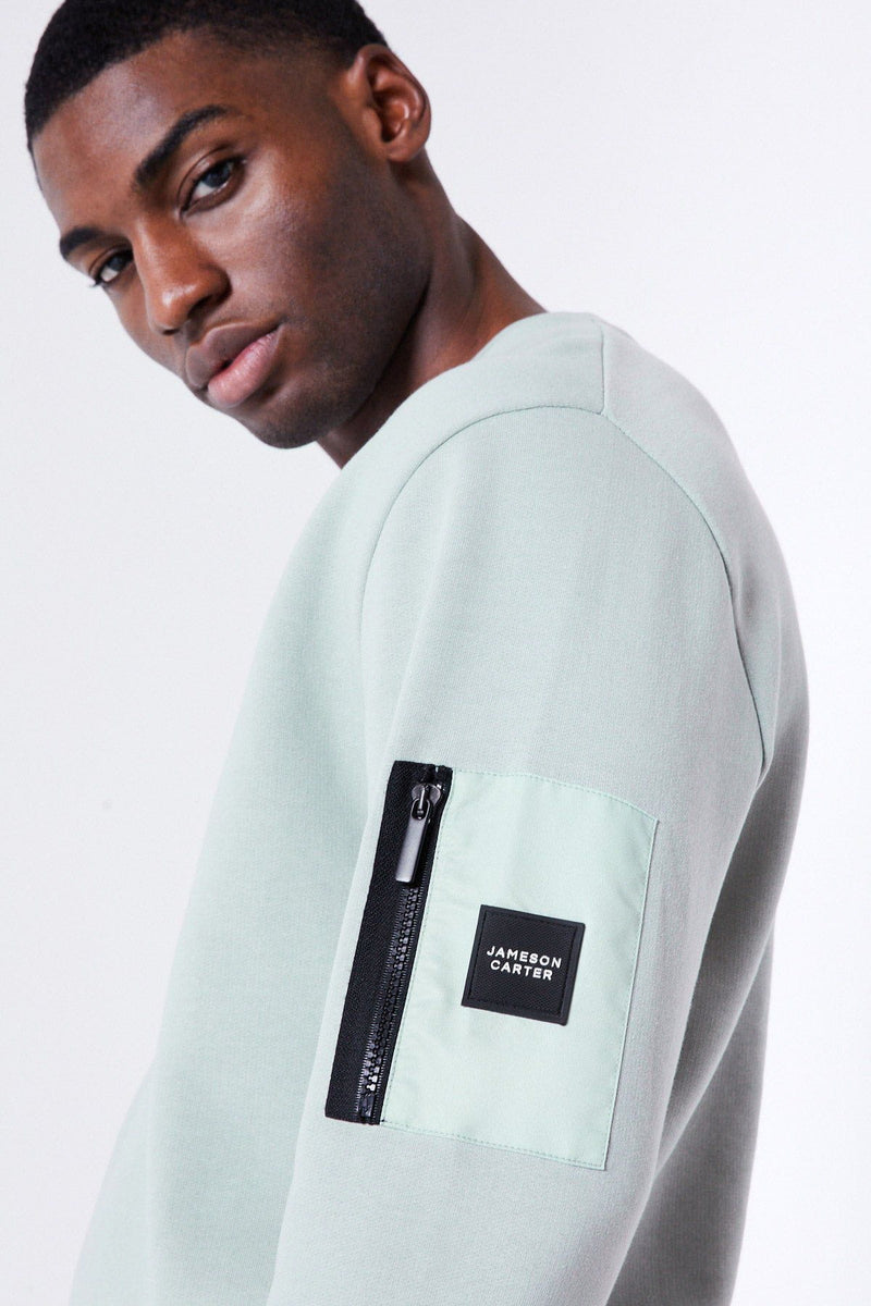 Jameson Carter  Jumper Stealth Cargo Jumper - Sage